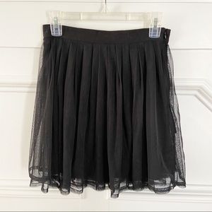 Jack by BB Dakota black tulle skirt
